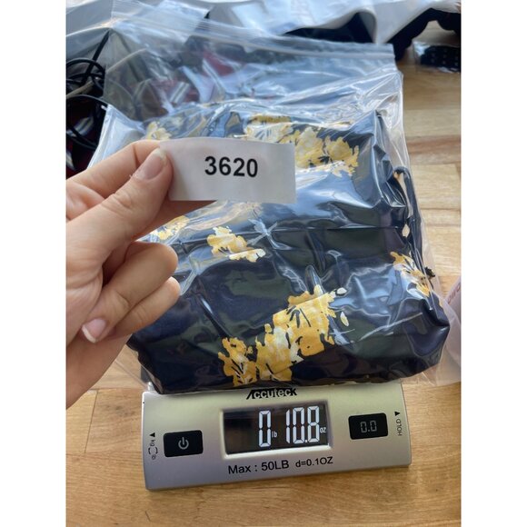 Loft Womens Wide Leg Floral Pants M Navy Drawstring Beach Boho Vacay Resort - Picture 11 of 11